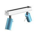 Lampa sufitowa PRESTON Niebieski/Biały 2x mini GU10 MLP7623 Milagro