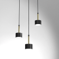 Lampa wisząca ARENA Czarny/Złoty 3xGX53 MLP7762 Milagro