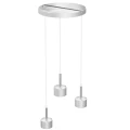 Lampa wisząca ARENA Biały/Srebrny 3xGX53 MLP7780 Milagro