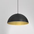 Lampa wisząca BETA Czarny/Złoty 1xE27 35cm MLP7896 Milagro