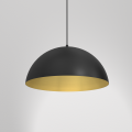 Lampa wisząca BETA Czarny/Złoty 1xE27 45cm MLP7973 Milagro