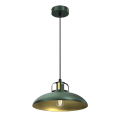 Lampa wisząca FELIX Zielony/Złoty 1xE27 MLP7709 Milagro