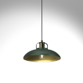 Lampa wisząca FELIX Zielony/Złoty 1xE27 MLP7709 Milagro