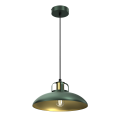 Lampa wisząca FELIX Zielony/Złoty 1xE27 MLP7709 Milagro