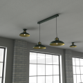 Lampa wisząca FELIX Zielony/Złoty 2xE27 MLP7710 Milagro