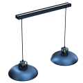 Lampa wisząca FELIX Ciemny Niebieski/Złoty 2xE27 MLP7715 Milagro