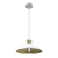 Lampa wisząca FELIX Biały/Złoty 1xE27 MLP7704 Milagro