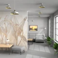 Lampa wisząca FELIX Biały/Złoty 1xE27 MLP7704 Milagro