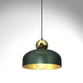 Lampa Wisząca HARALD Złoty/Zielony 1xE27 MLP7694 Milagro