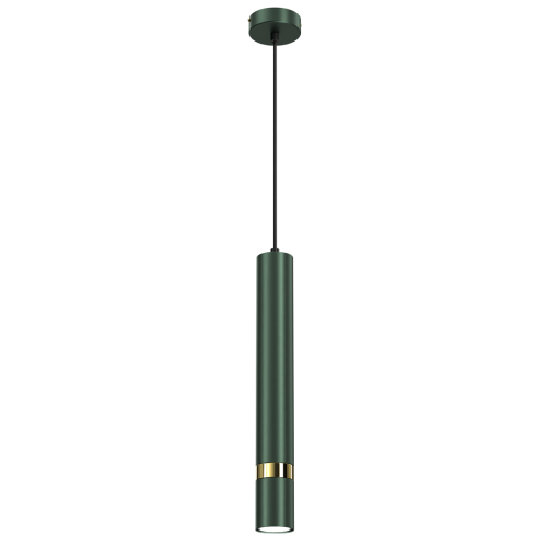 Lampa wisząca JOKER Zielony/Złoty 1xGU10 MLP7720 Milagro