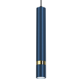 Lampa wisząca JOKER Ciemny Niebieski/Złoty 1xGU10 MLP7725 Milagro