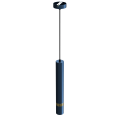 Lampa wisząca JOKER Ciemny Niebieski/Złoty 1xGU10 MLP7725 Milagro