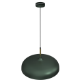 Lampa wisząca LINCOLN Zielony/Złoty 1xE27 MLP7900 Milagro