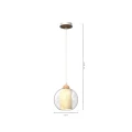 Lampa wisząca TELA 1xE27 fi20 MLP7955 Milagro