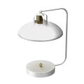 Lampka biurkowa FELIX Biały/Złoty 1xE27 MLP7706 Milagro