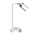 Lampka nocna JOKER Biały/Chrom 1xGU10 MLP7751 Milagro