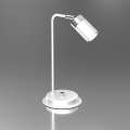 Lampka nocna JOKER Biały/Chrom 1xGU10 MLP7751 Milagro