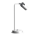 Lampka nocna JOKER Biały/Chrom 1xGU10 MLP7751 Milagro