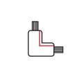 Łącznik Lampy Track Light Czarny 3 Circuit Typ: LD ML7086 EKO-LIGHT