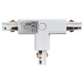Łącznik Lampy Track Light Biały 3 Circuit Typ: T DL ML7089 EKO-LIGHT