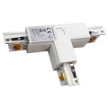 Łącznik Lampy Track Light Biały 3 Circuit Typ: T DR ML7091 EKO-LIGHT
