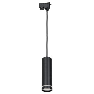 Lampa Pipe Ring Track Pendant Light Czarny 1xGU10 ML7673 EKO-LIGHT
