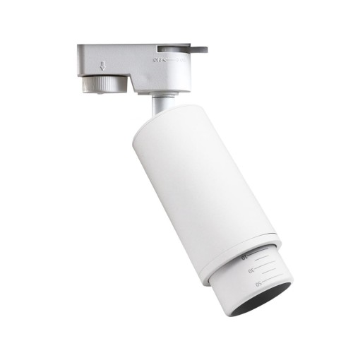 Reflektor MICA Biały ZOOM track light 1xGU10 1 fazowy ML7368 Milagro