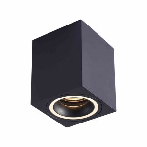Bima Ring Square Czarny 1xGU10 ML7685 Eko-Light