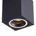 Bima Ring Square Czarny 1xGU10 ML7685 Eko-Light