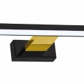Kinkiet SHINE Czarny/Złoty 60cm 13,8W LED ML7885 Milagro