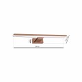 Kinkiet SHINE ROSE Złoty 60cm 13,8W LED ML7041 Milagro