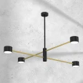 Lampa sufitowa CROSS Złoty 4xGX53 MLP8419 Milagro