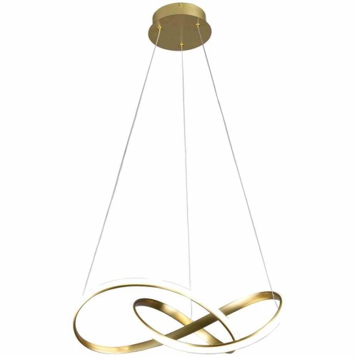 LAMPA WISZĄCA CAPPIO Złoty 36W LED ML6772 Milagro