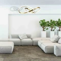 LAMPA WISZĄCA CAPPIO Złoty 36W LED ML6772 Milagro