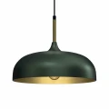 Lampa wisząca LINCOLN Zielony/Złoty 1xE27 35cm MLP8032 Milagro