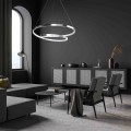 Lampa wisząca LUCERO Chrom 48W LED ML7949 Milagro