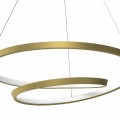Lampa wisząca LUCERO Złoty 48W LED ML7950 Milagro