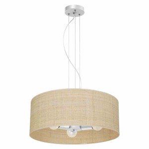 Lampa wisząca MARSHALL Biały/RATTAN 3xE27 MLP7490 Milagro