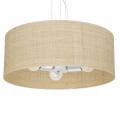 Lampa wisząca MARSHALL Biały/RATTAN 3xE27 MLP7490 Milagro