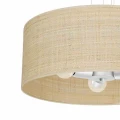 Lampa wisząca MARSHALL Biały/RATTAN 3xE27 MLP7490 Milagro
