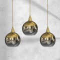 Lampa wisząca MONTE Złoty 3xE27 MLP8402 Milagro