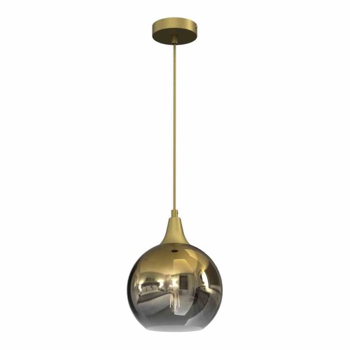 Lampa wisząca MONTE Złoty fi 200 1xE27 MLP8400 Milagro