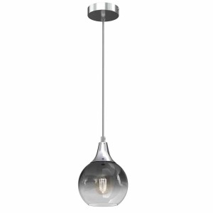 Lampa wisząca MONTE Srebrny fi 150 1xE27 MLP8321 Milagro