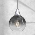 Lampa wisząca MONTE Srebrny fi 150 1xE27 MLP8321 Milagro