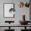 Lampa wisząca MONTE Srebrny fi 150 1xE27 MLP8321 Milagro