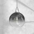 Lampa wisząca MONTE Srebrny fi 200 1xE27 MLP8320 Milagro