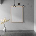 Lampa wisząca OVAL Czarny 3xE27 MLP7046 Milagro