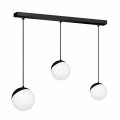Lampa wisząca SFERA Czarny 3xE14 MLP7237 Milagro