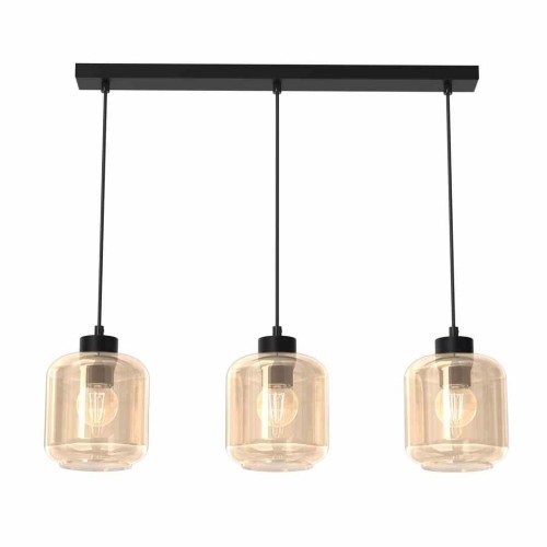 Lampa wisząca SOMBRA AMBER 3xE27 MLP8371 Milagro