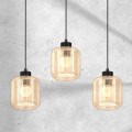 Lampa wisząca SOMBRA AMBER 3xE27 MLP8371 Milagro